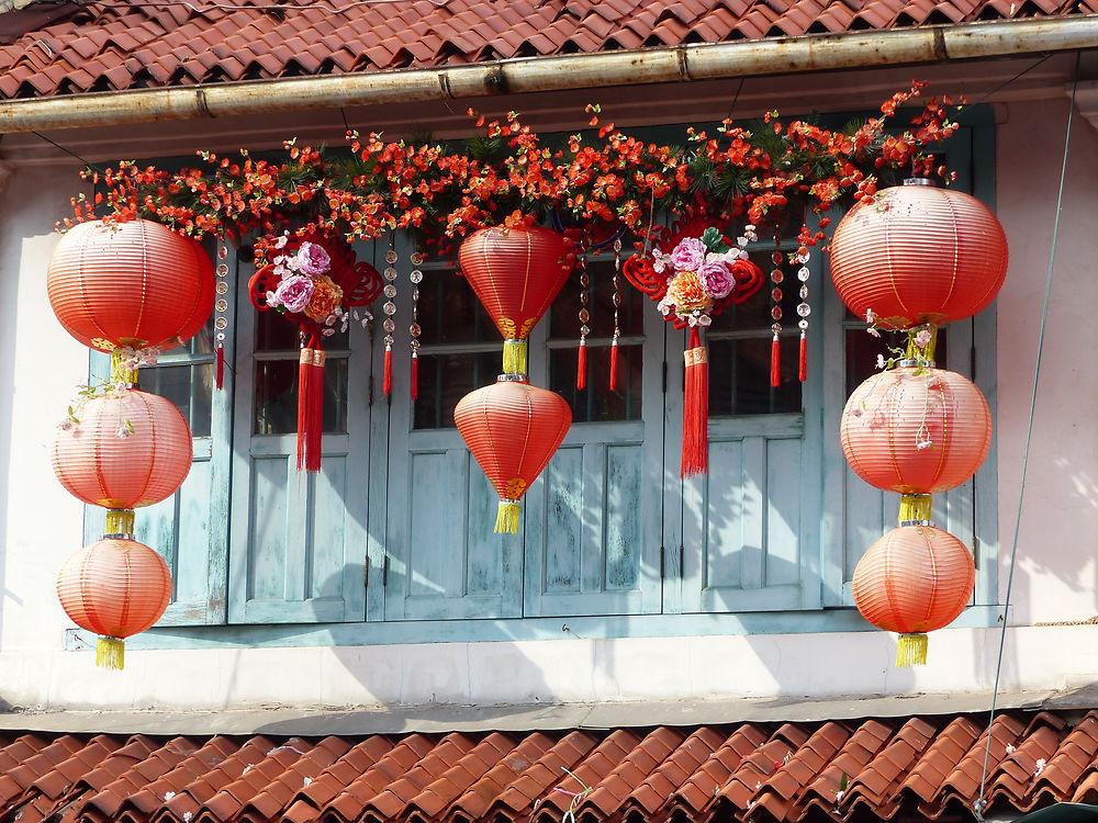 Sur Haji Lane à Singapour