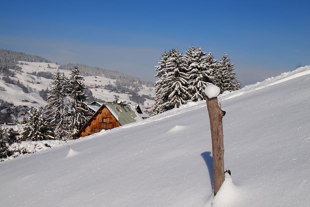 Une journée à Megève, balade sur les hauteurs