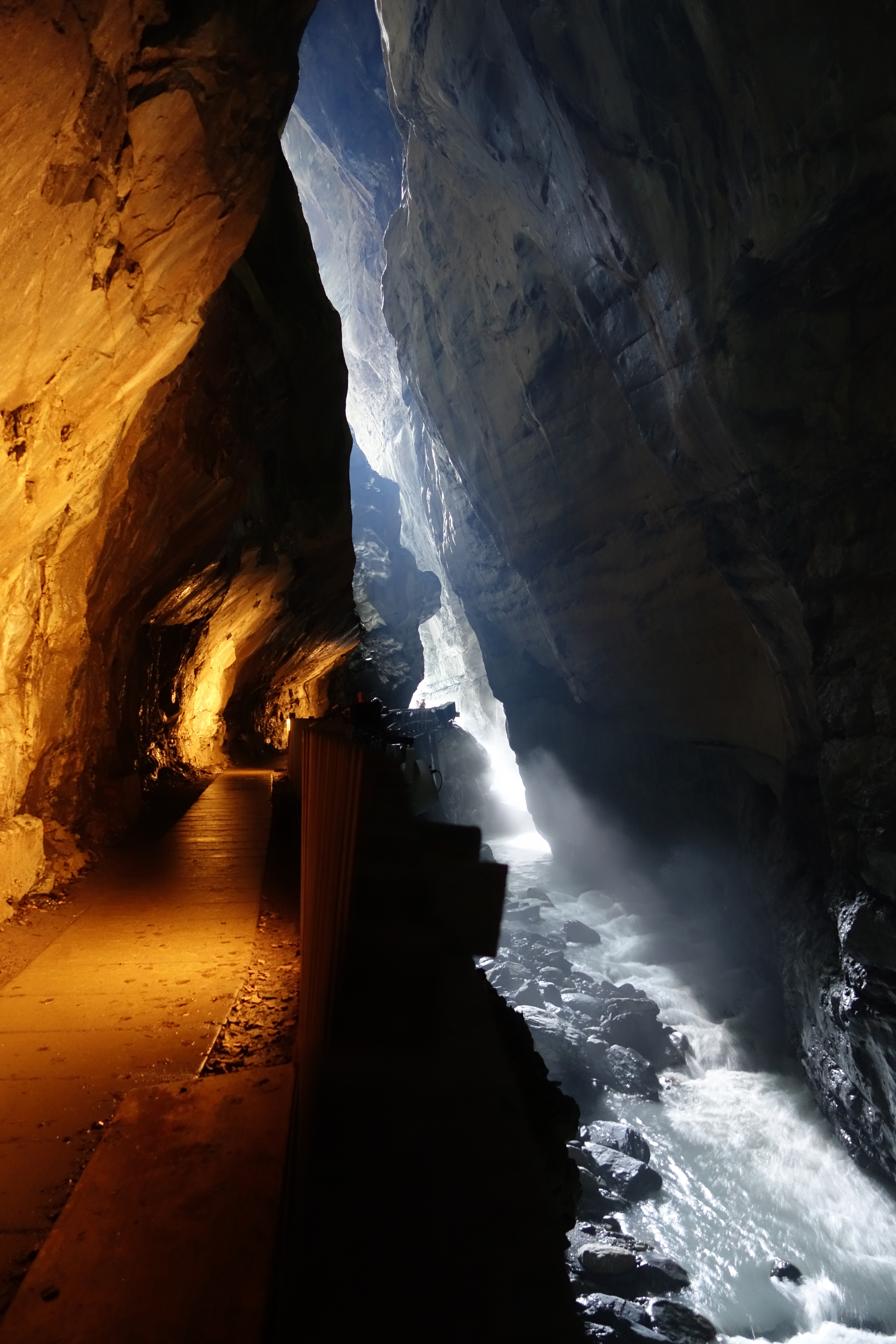 Taminaschlucht (gorges de la Tamina) Taminaschlucht (gorges de la Tamina)