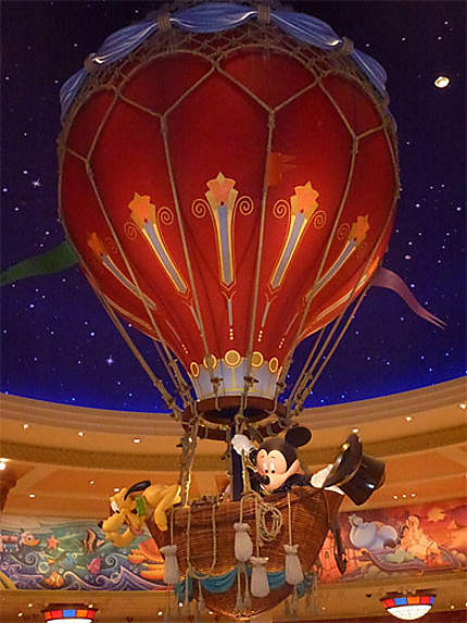 La montgolfière de Mickey
