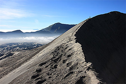 Sur les crêtes du volcan Bromo