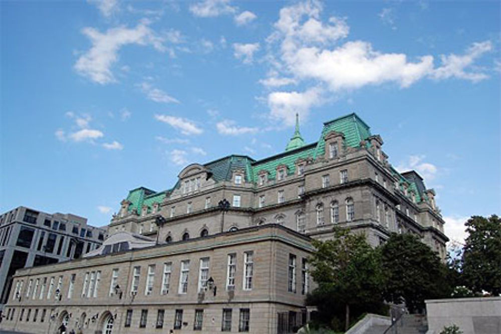 Arrière de l'Hôtel de ville