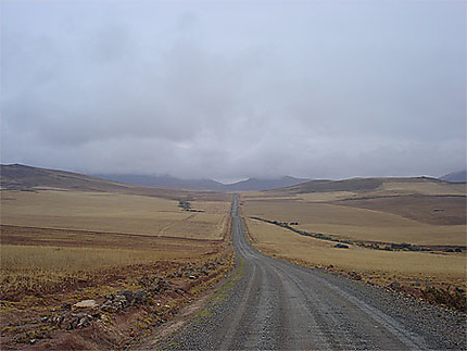 La route de Maras à Chinchero