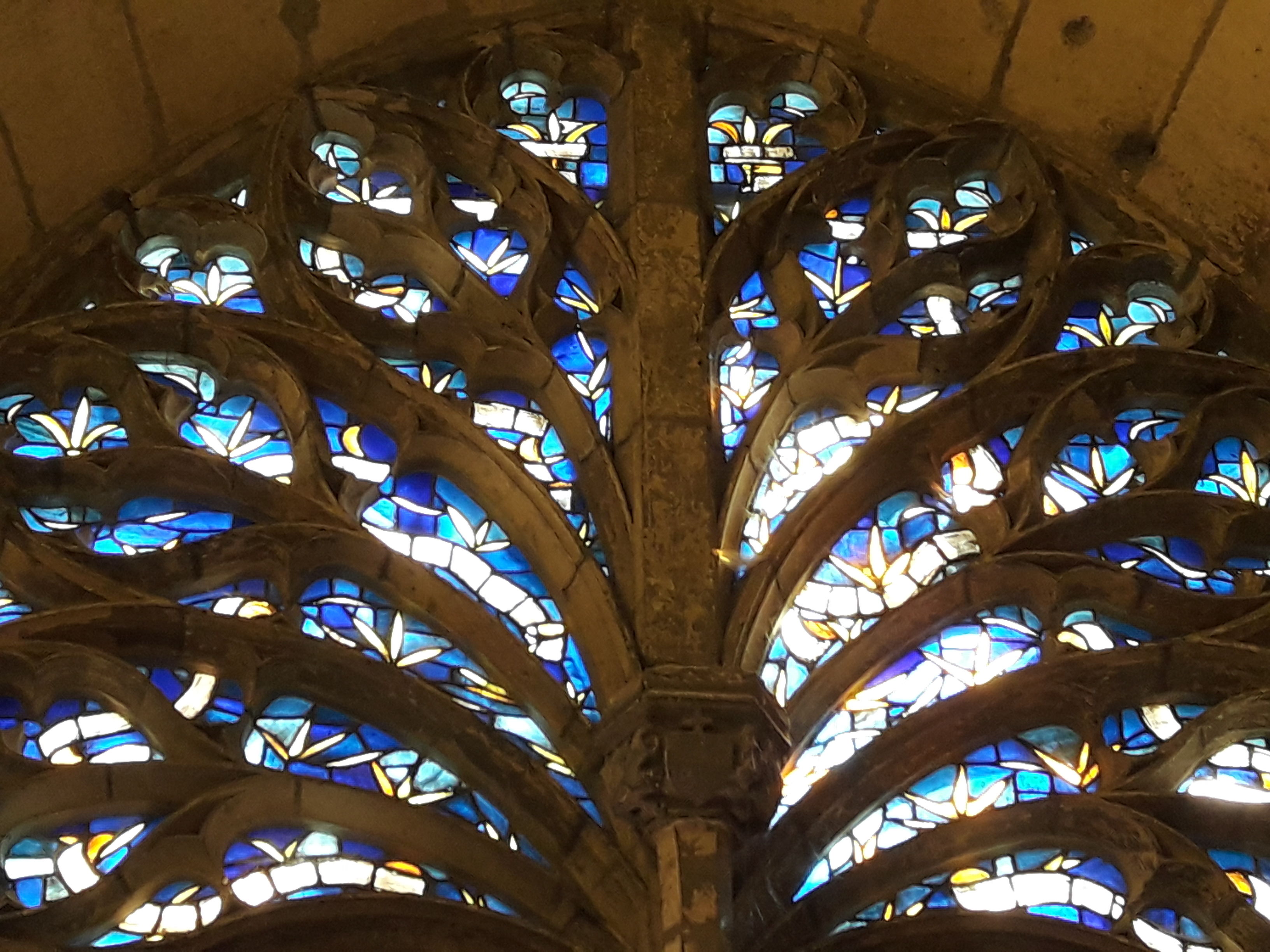 Vitraux dans la Cathédrale de Reims
