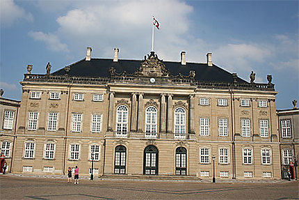 Le palais d'Amalienborg (Copenhague)