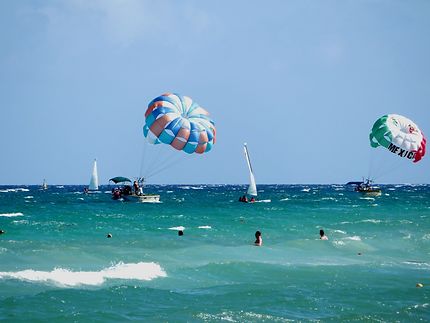 Sports nautiques à Playa del Carmen