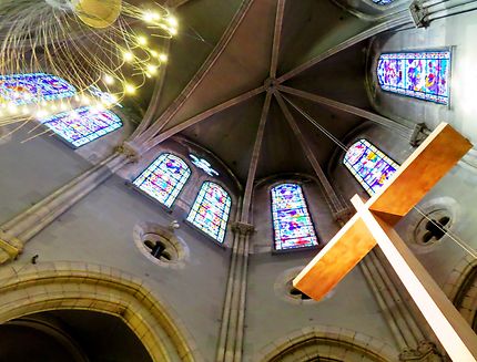 La voute Église Saint-Jean-Baptiste de Belleville