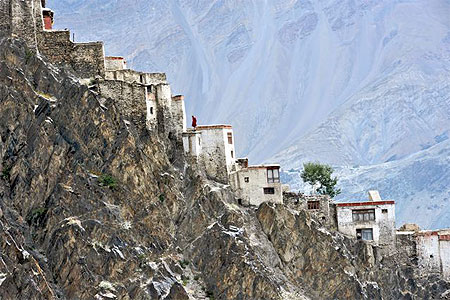 Le grand monastère de Karsha Le grand monastère de Karsha