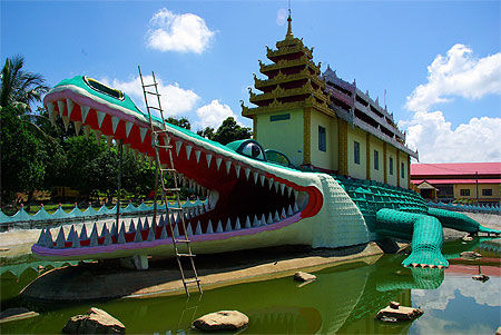 Le pagode sur le Crocodile