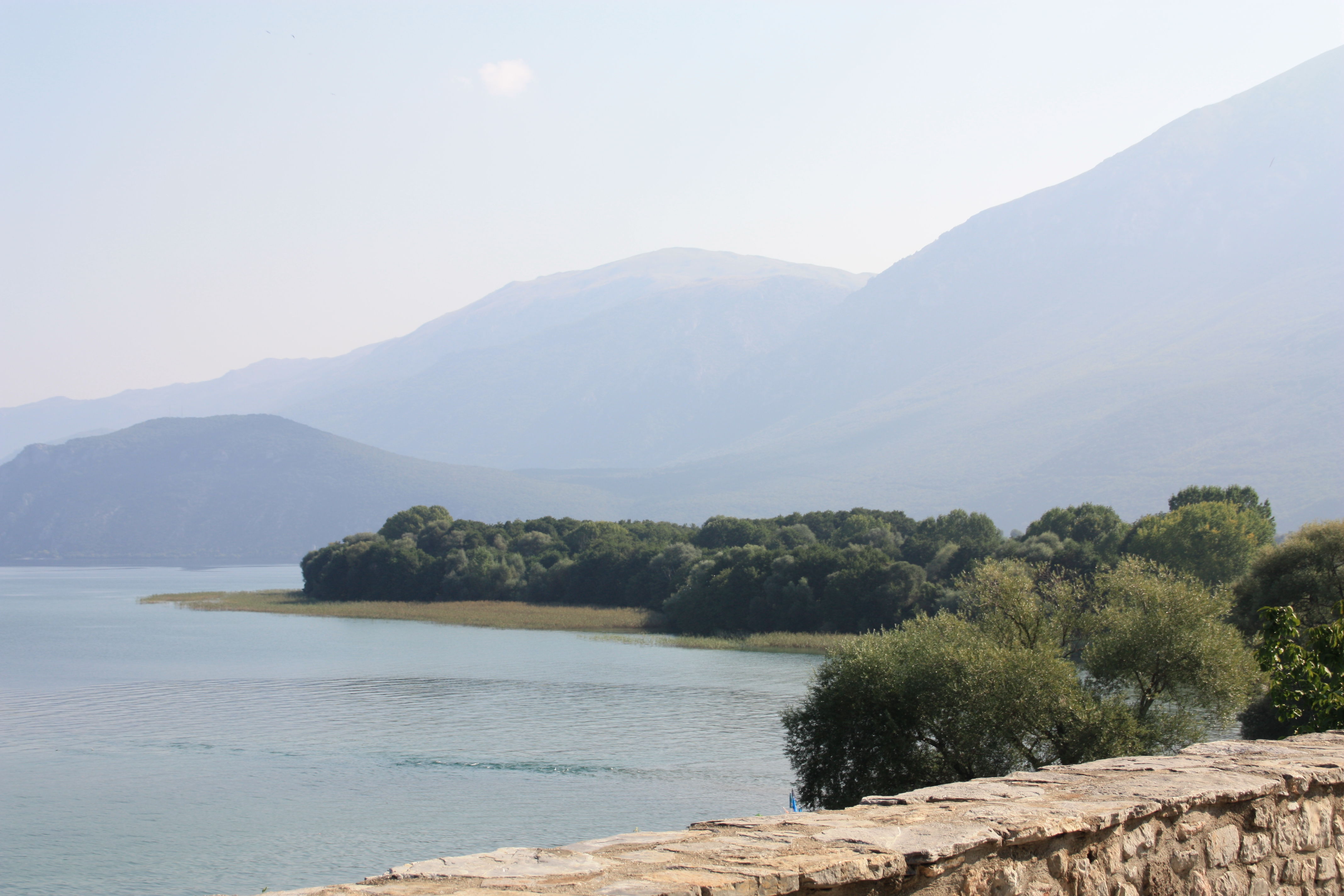 Lac de Prespa, en Macédoine