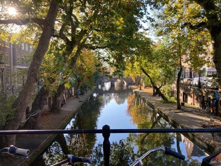 Le Vieux canal à Utrecht 