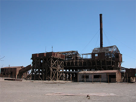Vestige de l'usine de nitrates de Santa Laura Vestige de l'usine de nitrates de Santa Laura