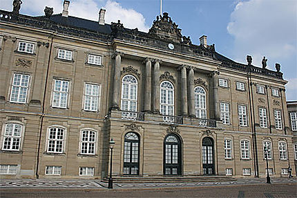 Le palais royal d'Amalienborg