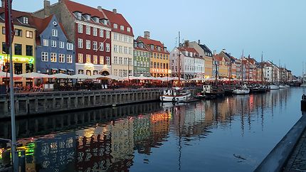 Fin d’après-midi dans le quartier du Nyhavn