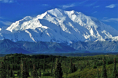 Denali : Montagne : Mont Denali : Denali National Park : Alaska 