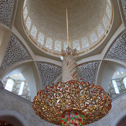 Le plafond de la mosquée