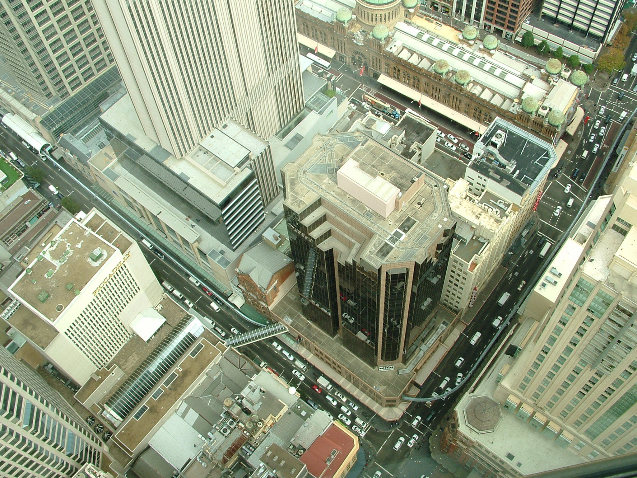 Rues de Sydney depuis Sydney Tower