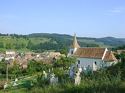 L'église du cimetière de Biertan