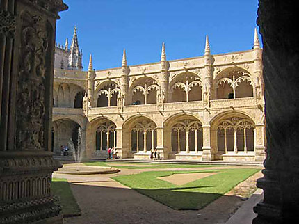 Cloitre du Monastère St Jérôme à Lisbonne