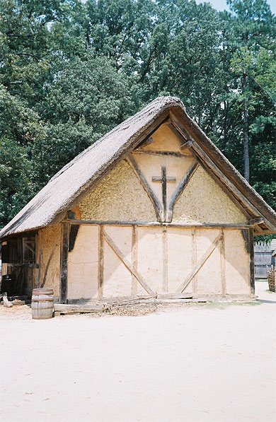 Eglise de Jamestown-Virginia Eglise de Jamestown-Virginia