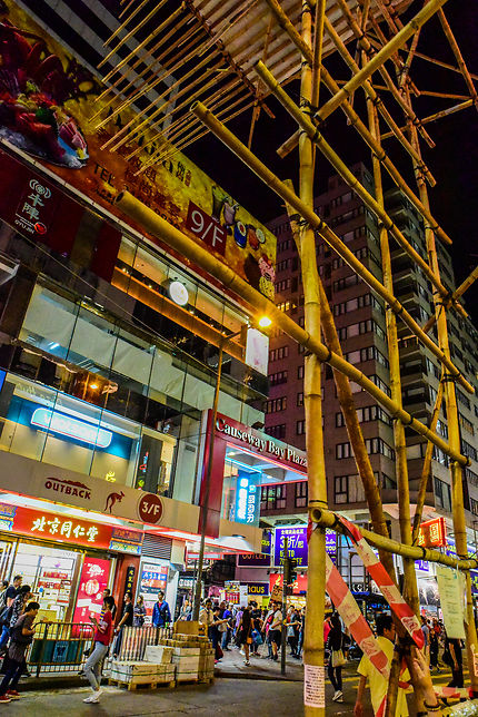 Échafaudages à Kowloon