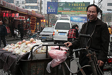 Dans les rues de Luoyang 