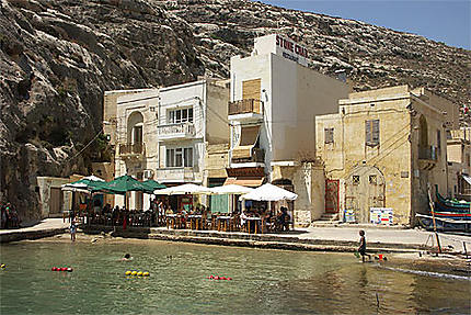 Petite terrasse à Gozo
