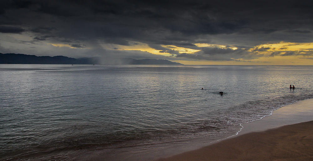 La pluie arrive