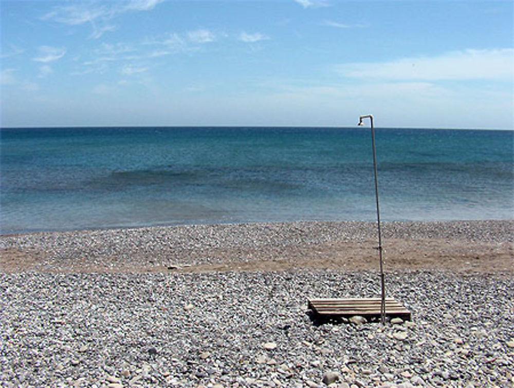 Plage déserte