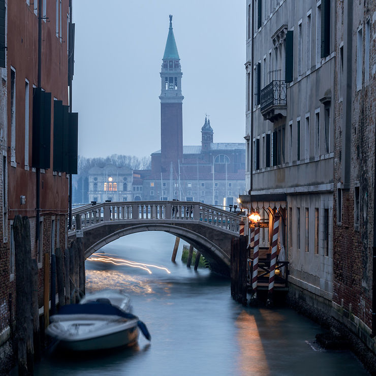 Lever du jour à Venise