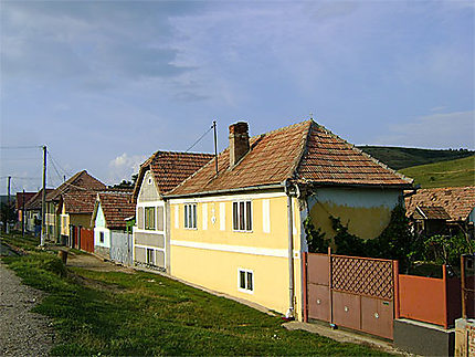 Village de la Transylvanie