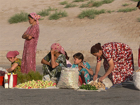 Marché de Khiva Marché de Khiva