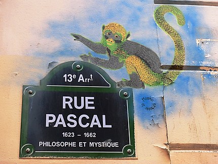 Art street plaque de rue