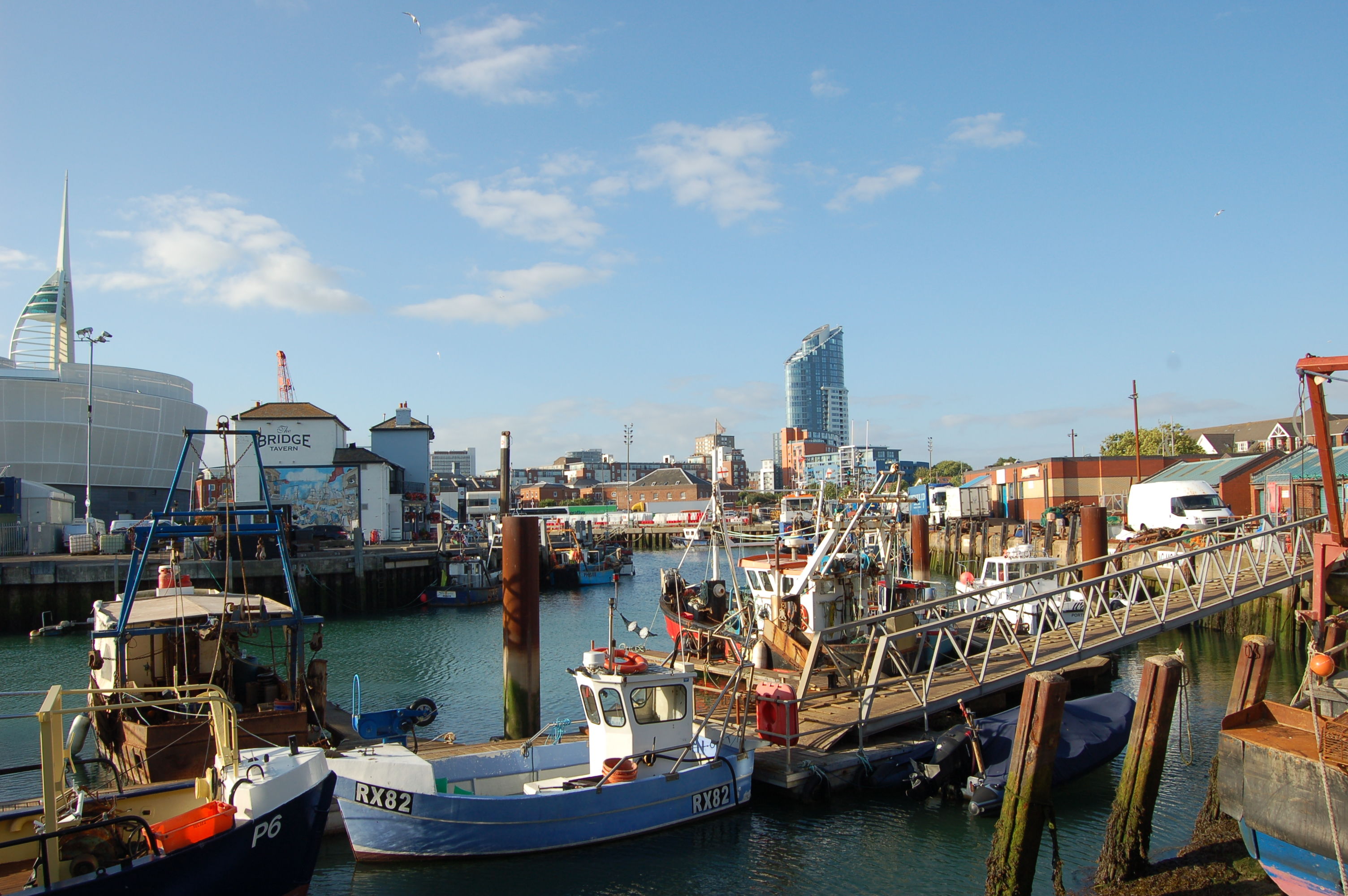 Le port de plaisance de Portsmouth