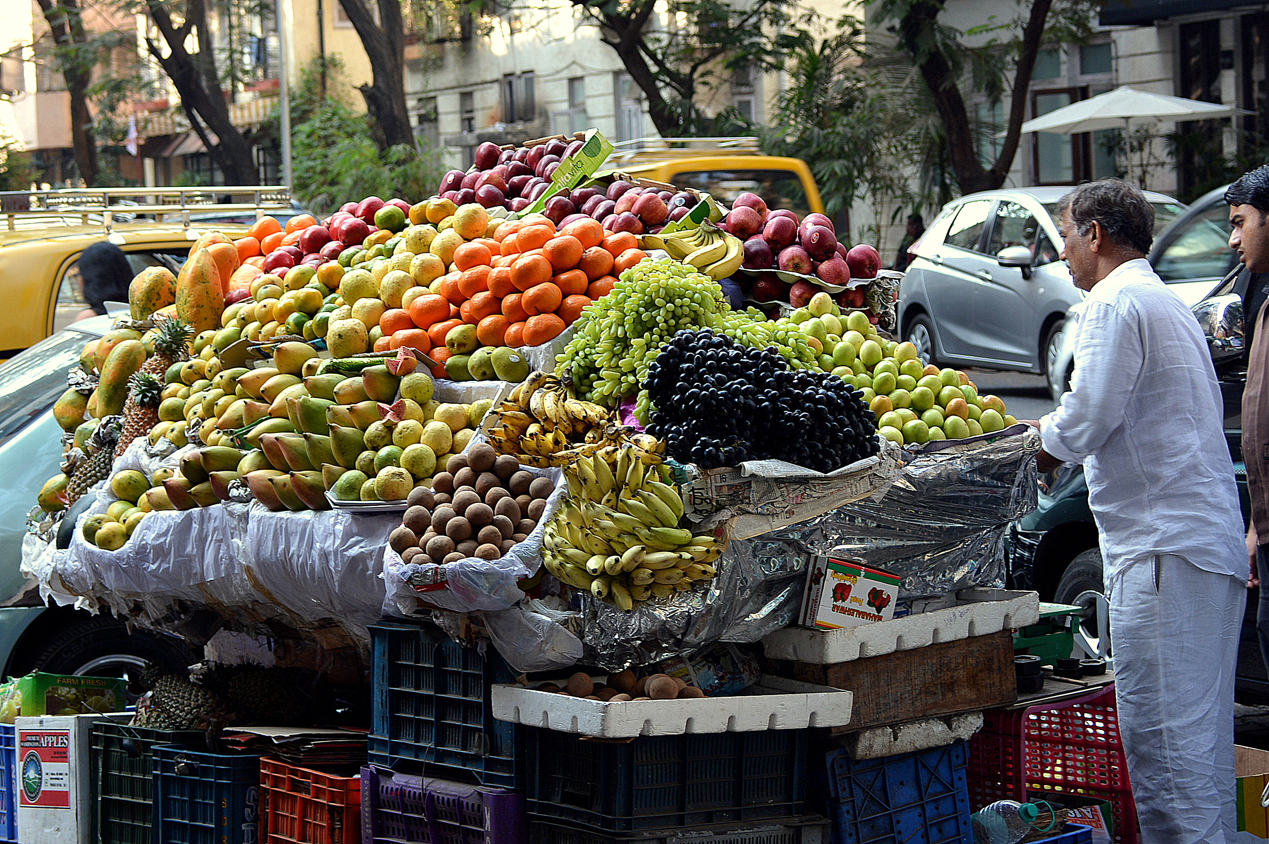 Le marchand de fruits Le marchand de fruits