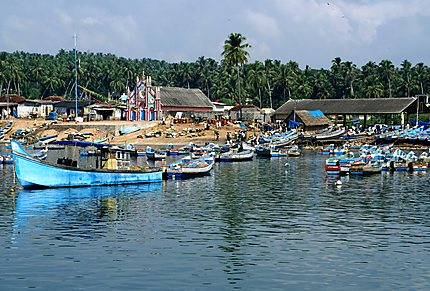 Le port de Vizhinjam au Kerala