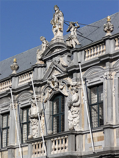 Fronton, Prévôté, Bruges, Belgique