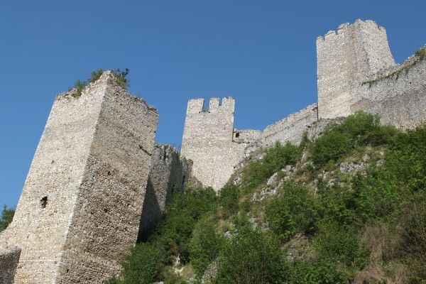 Forteresse de Golubac sur la route menant a Donji 