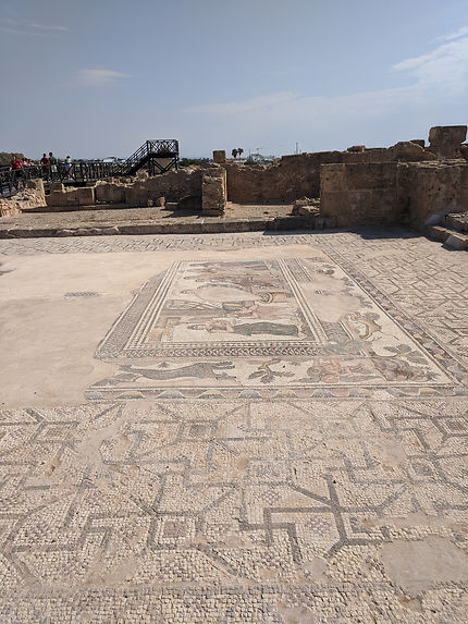 Mosaïques d'une ancienne maison