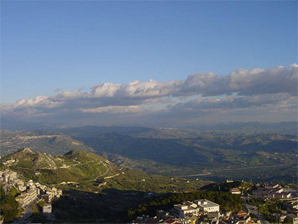 Paysage de Caltabellotta