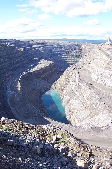Gallivare mine de cuivre Gallivare mine de cuivre