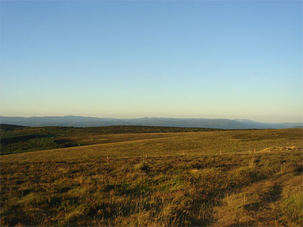 Vue du sommet du pic de nore