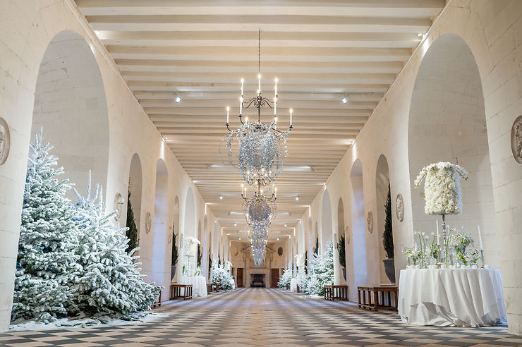 La porcelaine de Noël : l’art de la table à Chenonceau 