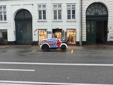 Déclinaison royale du 2 roues à Copenhague...