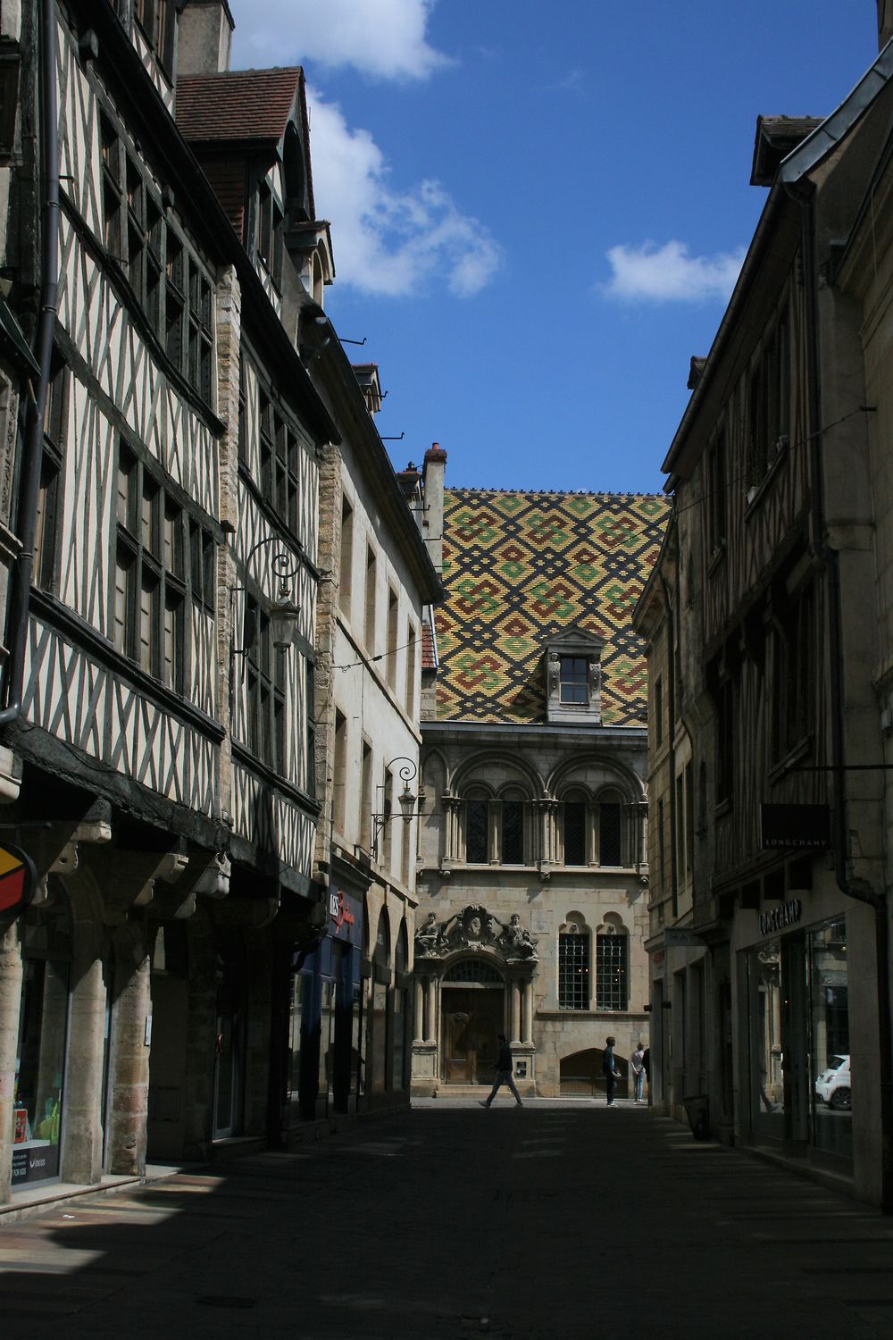 Depuis la rue du bourg