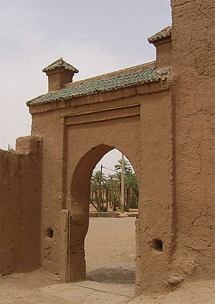 Maroc, Aït Benhaddou, village de terre aux environs de Ouarzazate
