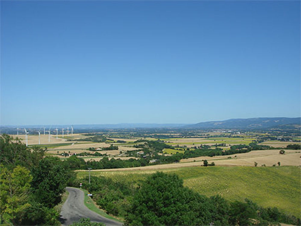 Vue de st félix lauraguais