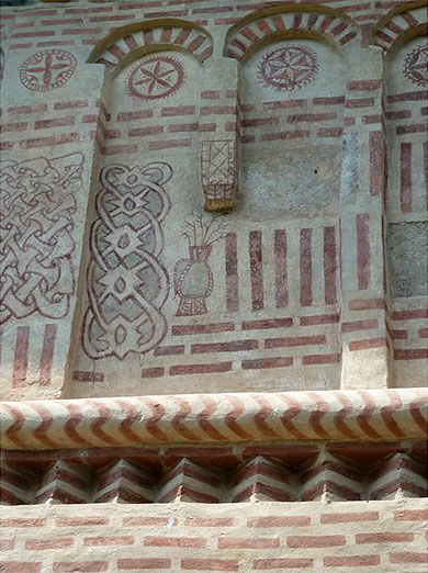 Fresques extérieures de l'église principale