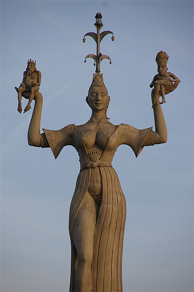 Statue de l'Imperia Statue de l'Imperia