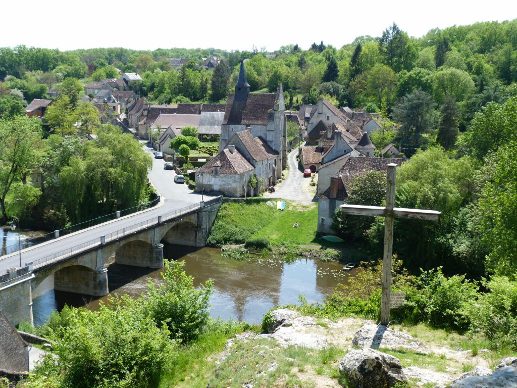 Vue sur l'Anglin Vue sur l'Anglin